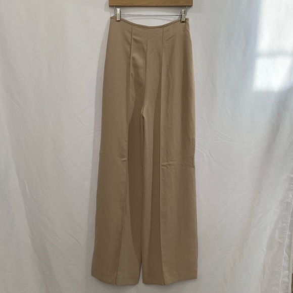 Mango high waisted palazzo pants - Picture 3 of 8